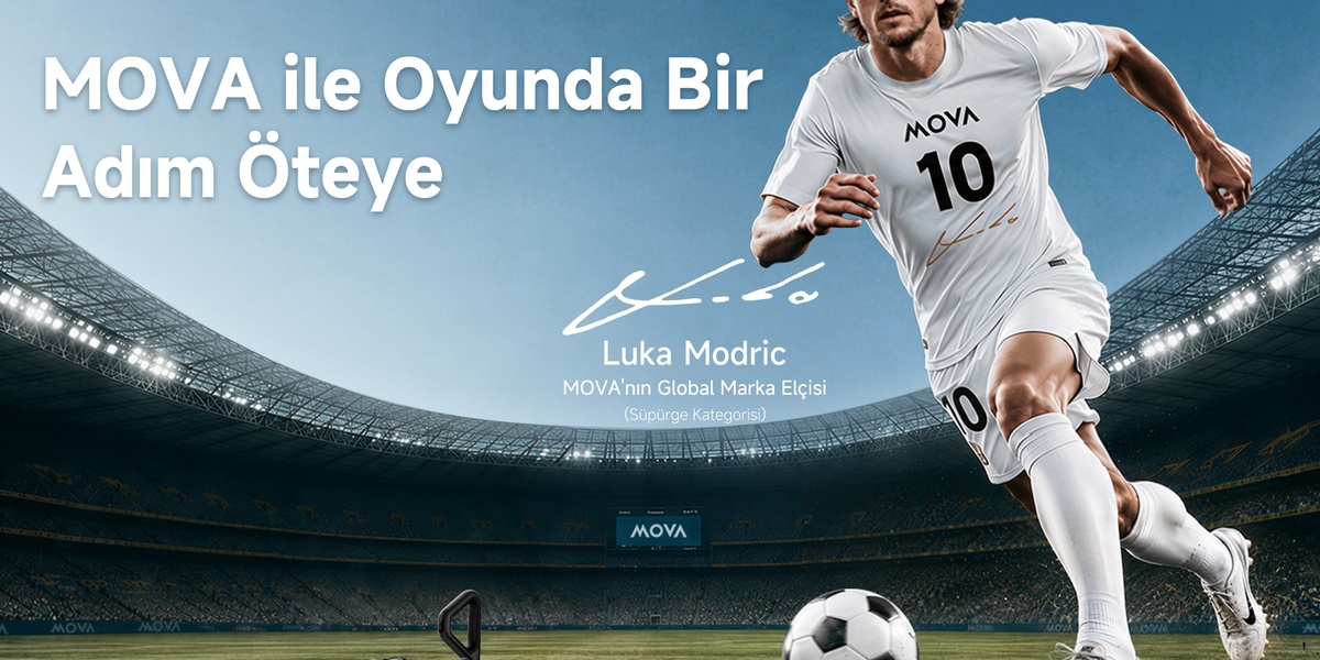 MOVA, Luka Modric İş Birliğiyle Küresel Vizyonunu Genişletiyor