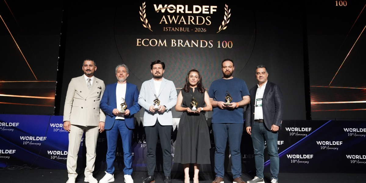 worldef istanbul’da ecom brands 100 Ödülleri sahiplerini buldu