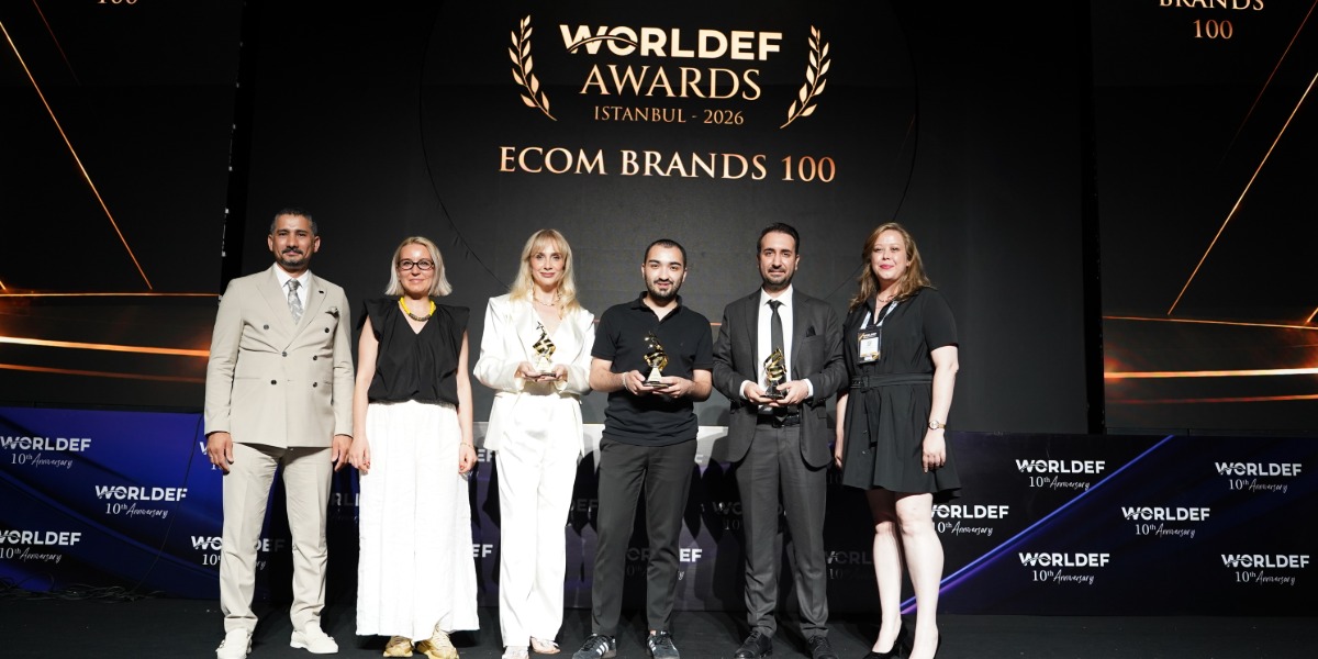 worldef istanbul’da ecom brands 100 Ödülleri sahiplerini buldu
