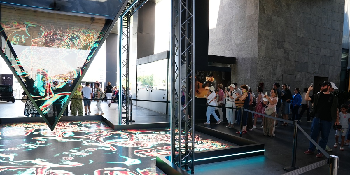 6. İstanbul Dijital Sanat Festivali Sanatseverlerden Yoğun İlgi Gördü