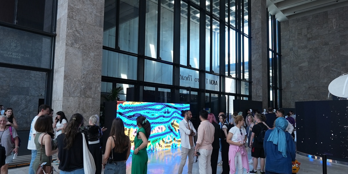 6. İstanbul Dijital Sanat Festivali Sanatseverlerden Yoğun İlgi Gördü