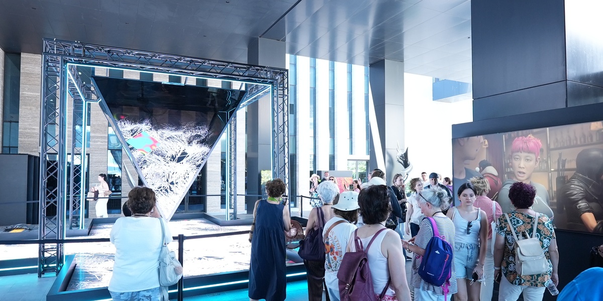 6. İstanbul Dijital Sanat Festivali Sanatseverlerden Yoğun İlgi Gördü
