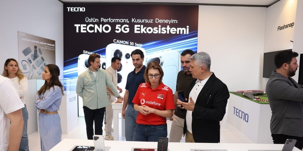 TECNO Modüler Telefonu ve Yeni 5G Modelleri Vodafone Zirvesi'nde Tanıtıldı